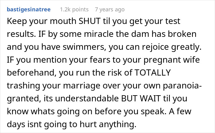 Husband Starts Questioning Everything After Wife Announces Pregnancy: “This Shouldn’t Be Possible” Husband Starts Questioning Everything After Wife Announces Pregnancy: “This Shouldn’t Be Possible”