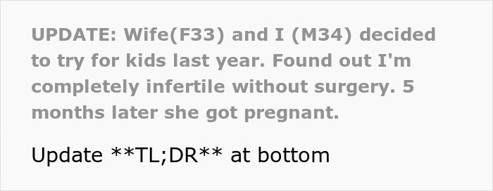 Husband Starts Questioning Everything After Wife Announces Pregnancy: “This Shouldn’t Be Possible” Husband Starts Questioning Everything After Wife Announces Pregnancy: “This Shouldn’t Be Possible”