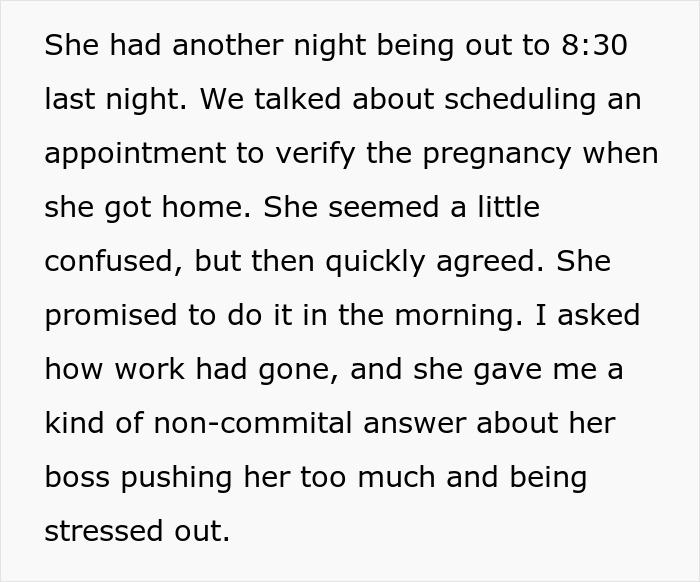 Husband Starts Questioning Everything After Wife Announces Pregnancy: “This Shouldn’t Be Possible” Husband Starts Questioning Everything After Wife Announces Pregnancy: “This Shouldn’t Be Possible”