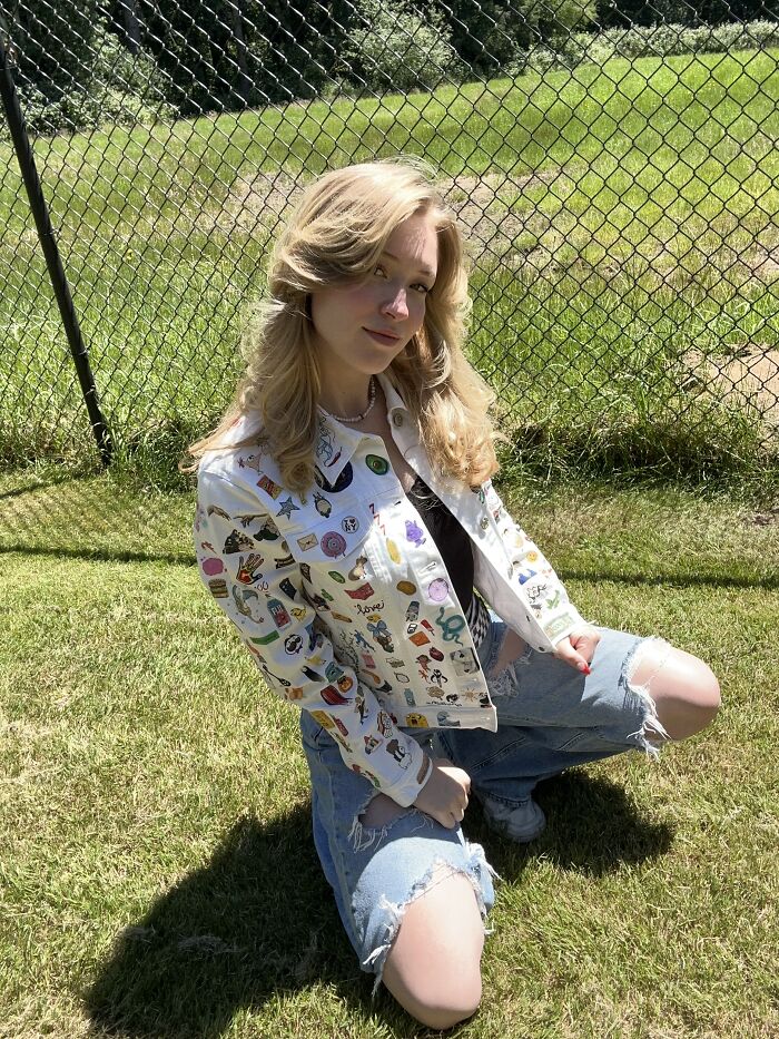Artist Spent Five Years Filling One Jacket With The Pop Culture That Shaped Gen-Z&rsquo;s Childhood