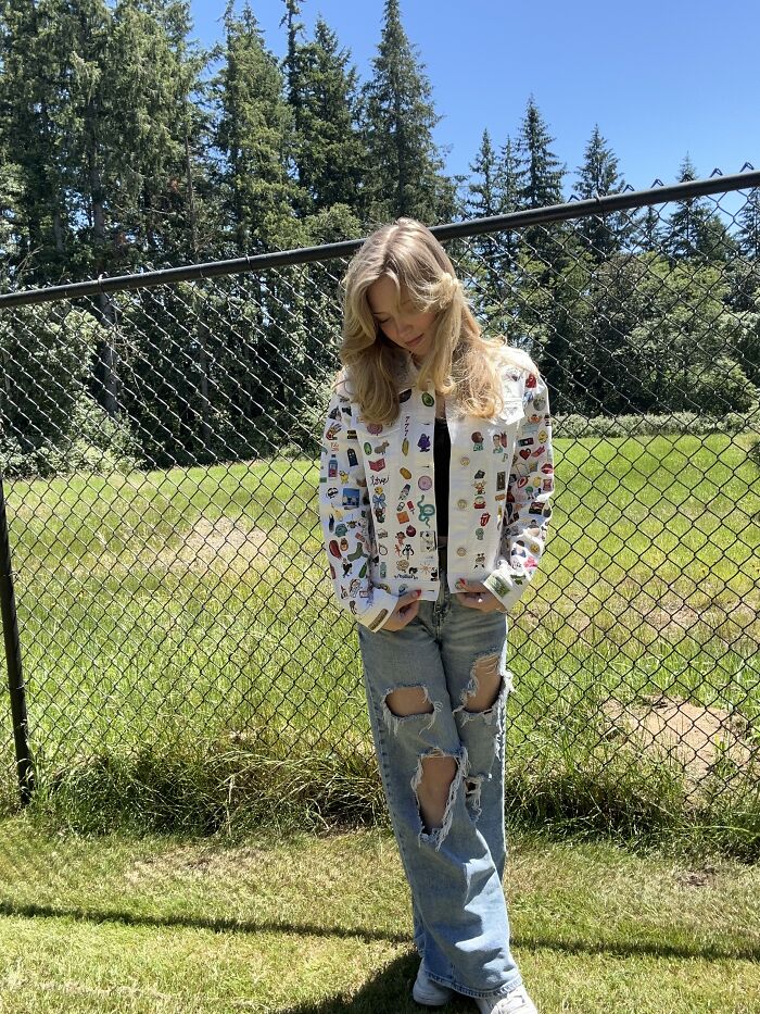 Artist Spent Five Years Filling One Jacket With The Pop Culture That Shaped Gen-Z&rsquo;s Childhood