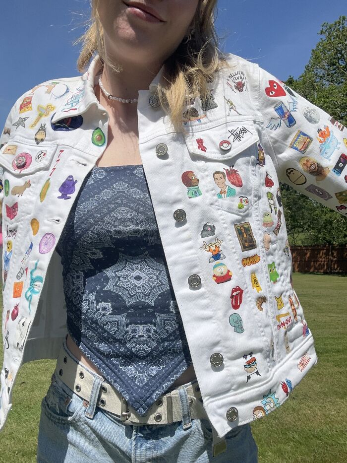 Artist Spent Five Years Filling One Jacket With The Pop Culture That Shaped Gen-Z&rsquo;s Childhood