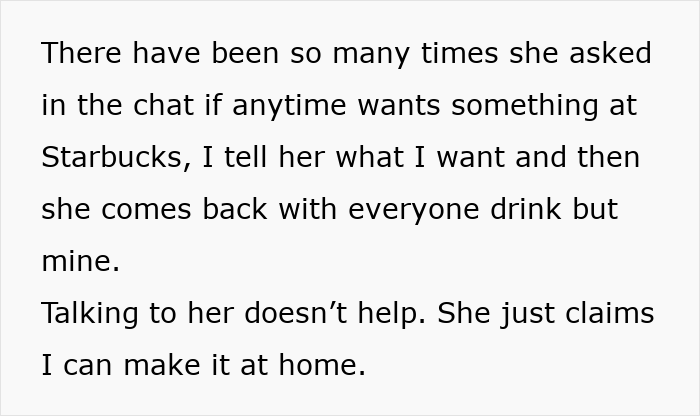 MIL Matches DIL’s Pettiness And Refuses To Get Her Coffee Order, Son Demands She Apologize