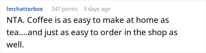 MIL Matches DIL’s Pettiness And Refuses To Get Her Coffee Order, Son Demands She Apologize