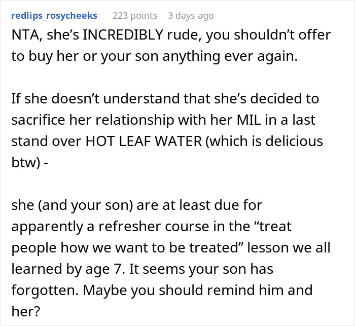 MIL Matches DIL’s Pettiness And Refuses To Get Her Coffee Order, Son Demands She Apologize
