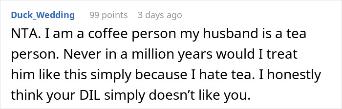 MIL Matches DIL’s Pettiness And Refuses To Get Her Coffee Order, Son Demands She Apologize
