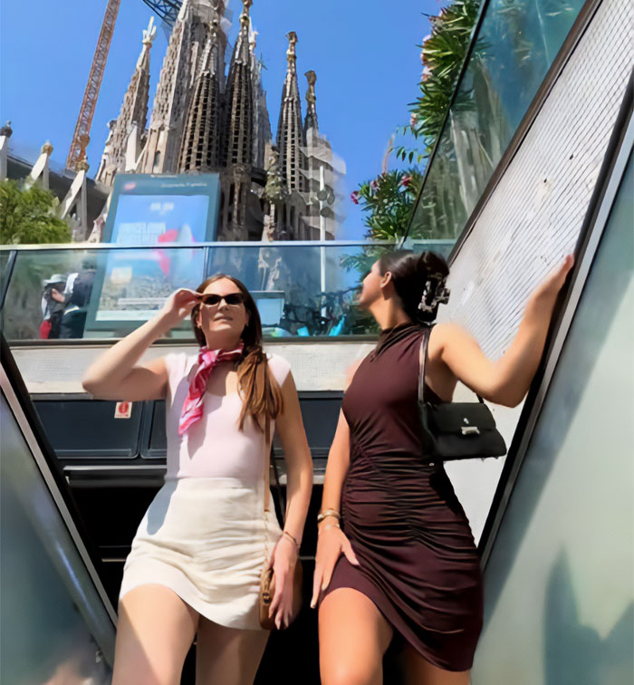 Man Becomes Internet&rsquo;s Latest Hero After Pushing Past Women Filming Video On Busy Metro Station Escalator