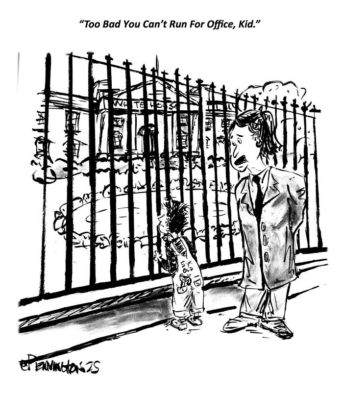 This Artist Turns AI, Politics, And Everyday Hypocrisy Into 30 Sharp Cartoons This Artist Turns AI, Politics, And Everyday Hypocrisy Into 30 Sharp Cartoons