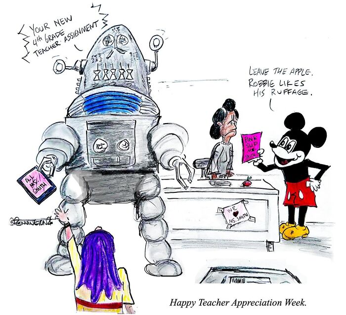 This Artist Turns AI, Politics, And Everyday Hypocrisy Into 30 Sharp Cartoons This Artist Turns AI, Politics, And Everyday Hypocrisy Into 30 Sharp Cartoons