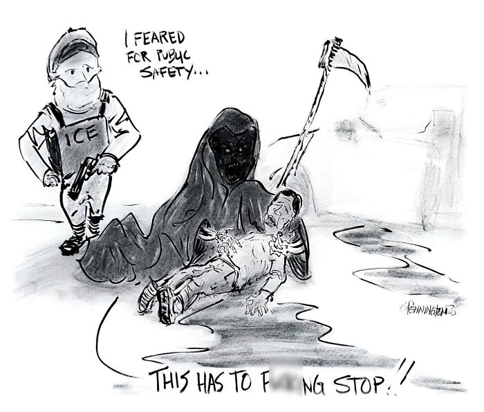 This Artist Turns AI, Politics, And Everyday Hypocrisy Into 30 Sharp Cartoons This Artist Turns AI, Politics, And Everyday Hypocrisy Into 30 Sharp Cartoons