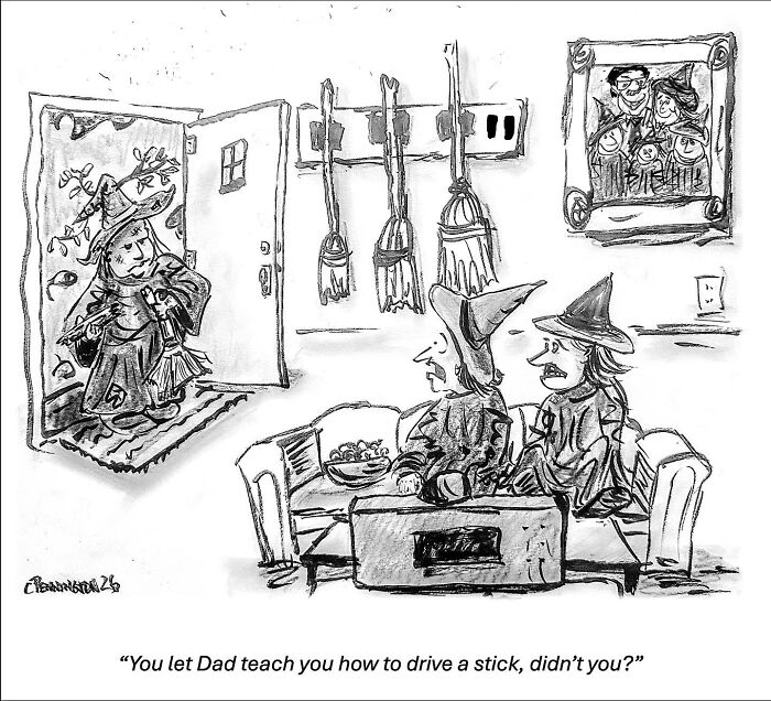 This Artist Turns AI, Politics, And Everyday Hypocrisy Into 30 Sharp Cartoons This Artist Turns AI, Politics, And Everyday Hypocrisy Into 30 Sharp Cartoons