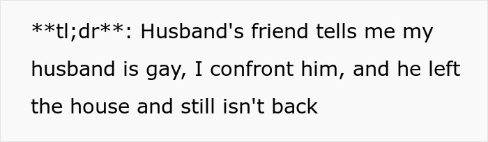 Woman Crushed After Hubby’s Friend Reveals He Is Gay, Finds Out He Only Married Her Out Of Pity Woman Crushed After Hubby’s Friend Reveals He Is Gay, Finds Out He Only Married Her Out Of Pity
