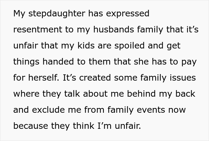 Mom Earns More Than Hubs But Refuses To Fund His Kids, Stepdaughter Says Her Children Get Everything Mom Earns More Than Hubs But Refuses To Fund His Kids, Stepdaughter Says Her Children Get Everything