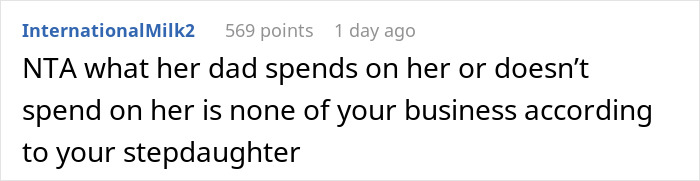 Mom Earns More Than Hubs But Refuses To Fund His Kids, Stepdaughter Says Her Children Get Everything Mom Earns More Than Hubs But Refuses To Fund His Kids, Stepdaughter Says Her Children Get Everything
