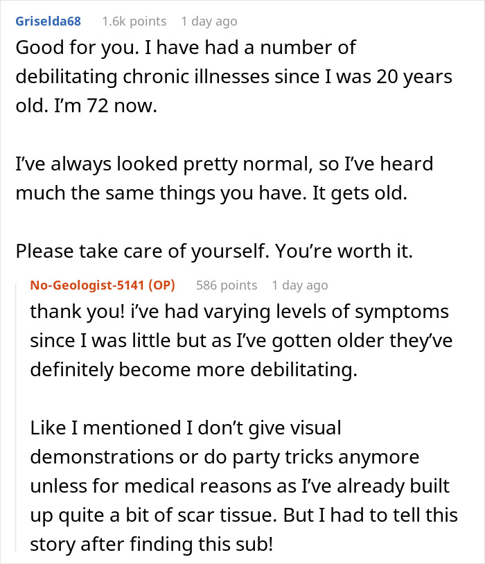 Nosy Relative Doubts Woman’s Disability, She Pops Her Joint Out And Leaves Them Horrified Nosy Relative Doubts Woman’s Disability, She Pops Her Joint Out And Leaves Them Horrified