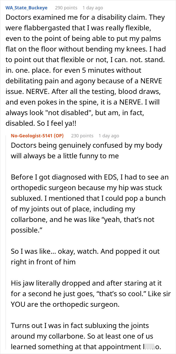 Nosy Relative Doubts Woman’s Disability, She Pops Her Joint Out And Leaves Them Horrified Nosy Relative Doubts Woman’s Disability, She Pops Her Joint Out And Leaves Them Horrified