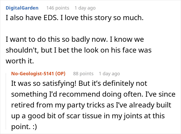 Nosy Relative Doubts Woman’s Disability, She Pops Her Joint Out And Leaves Them Horrified Nosy Relative Doubts Woman’s Disability, She Pops Her Joint Out And Leaves Them Horrified