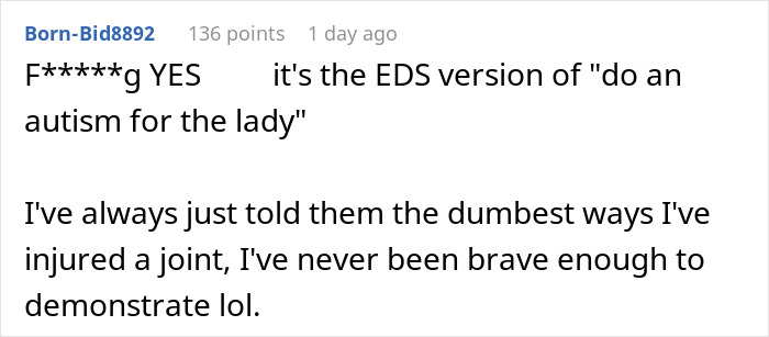 Nosy Relative Doubts Woman’s Disability, She Pops Her Joint Out And Leaves Them Horrified Nosy Relative Doubts Woman’s Disability, She Pops Her Joint Out And Leaves Them Horrified