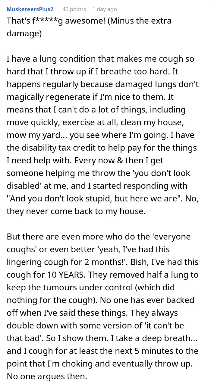 Nosy Relative Doubts Woman’s Disability, She Pops Her Joint Out And Leaves Them Horrified Nosy Relative Doubts Woman’s Disability, She Pops Her Joint Out And Leaves Them Horrified