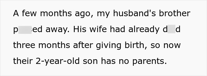 Wife Won’t Become Primary Caregiver For Husband’s Orphaned Nephew, He Calls Her A Failed Woman Wife Won’t Become Primary Caregiver For Husband’s Orphaned Nephew, He Calls Her A Failed Woman