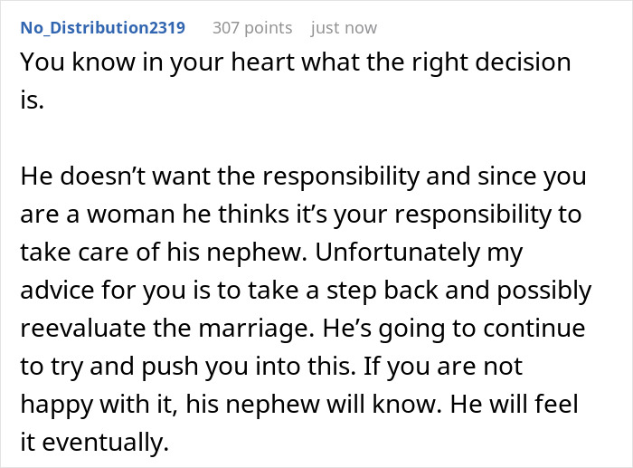 Wife Won’t Become Primary Caregiver For Husband’s Orphaned Nephew, He Calls Her A Failed Woman Wife Won’t Become Primary Caregiver For Husband’s Orphaned Nephew, He Calls Her A Failed Woman