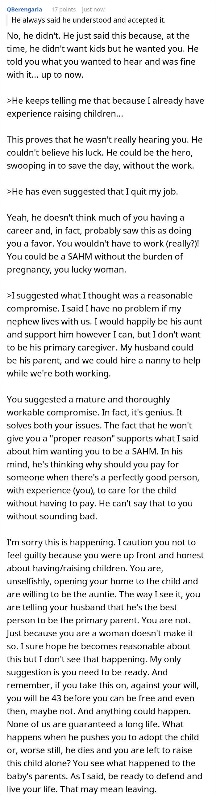 Wife Won’t Become Primary Caregiver For Husband’s Orphaned Nephew, He Calls Her A Failed Woman Wife Won’t Become Primary Caregiver For Husband’s Orphaned Nephew, He Calls Her A Failed Woman
