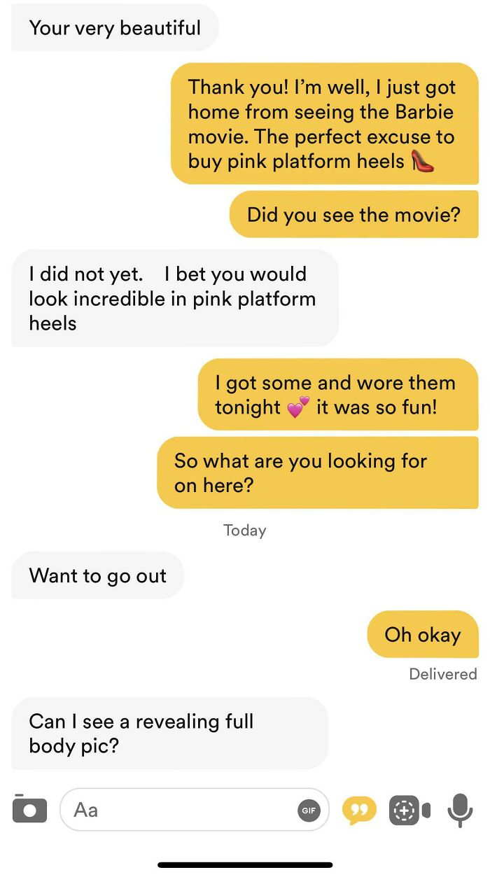 Online Dating Is Getting Out Of Hand As These 70 Wild And Cringey Screenshots Show Online Dating Is Getting Out Of Hand As These 70 Wild And Cringey Screenshots Show