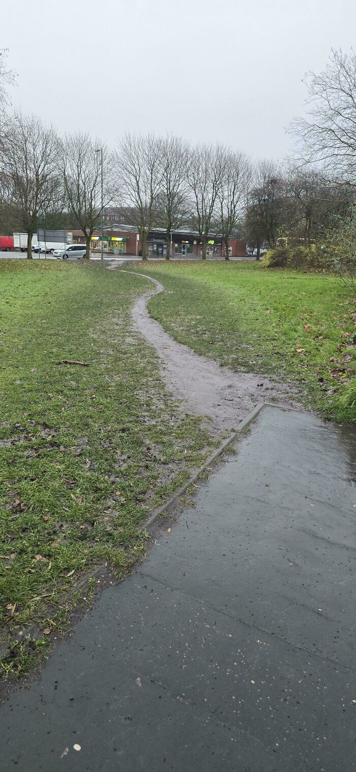 97 Times Urban Planners Failed To Predict What People Want, And It Resulted In &lsquo;Desire Paths&rsquo; (New Pics)