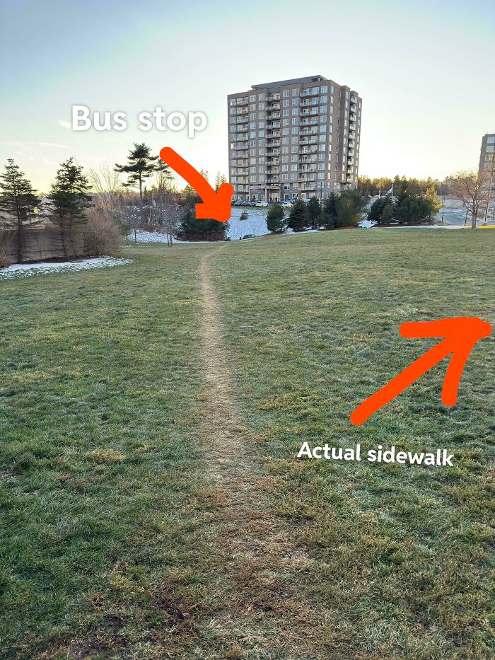 97 Times Urban Planners Failed To Predict What People Want, And It Resulted In &lsquo;Desire Paths&rsquo; (New Pics)