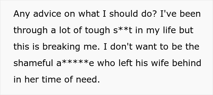 Husband’s Life Is A Living Hell Due To Wife’s Disability After An Accident: “Don’t Know If I Can Do This” Husband’s Life Is A Living Hell Due To Wife’s Disability After An Accident: “Don’t Know If I Can Do This”