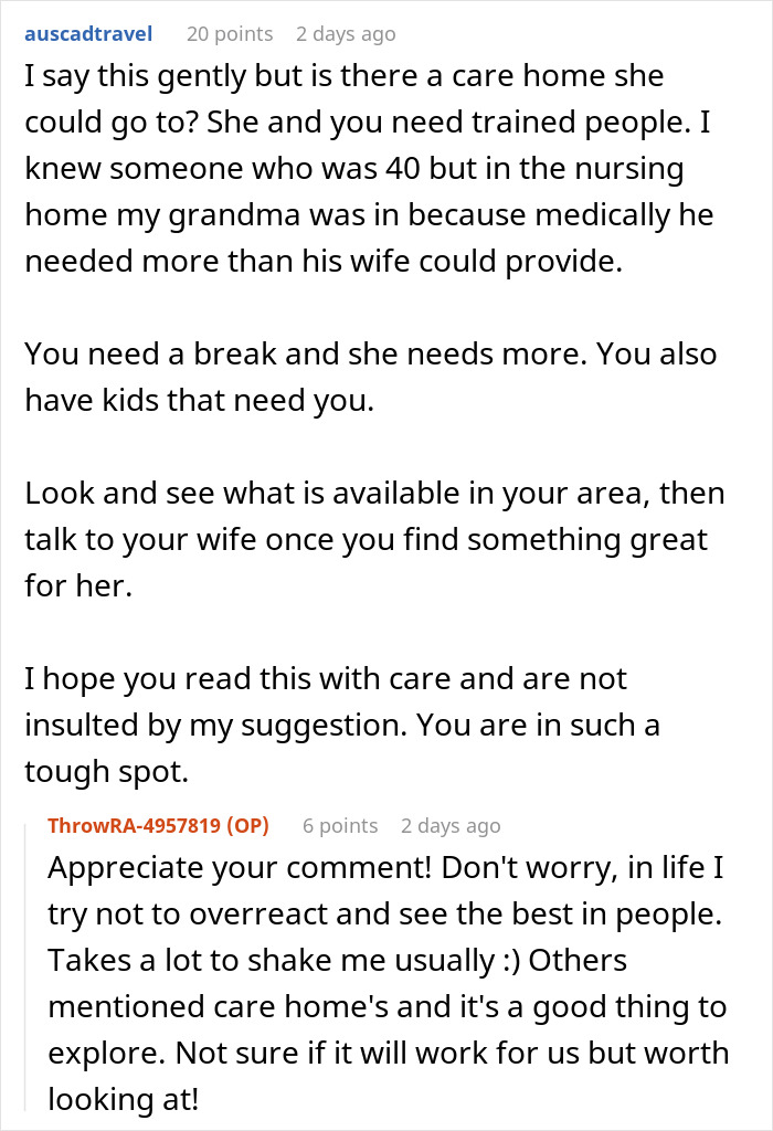 Husband’s Life Is A Living Hell Due To Wife’s Disability After An Accident: “Don’t Know If I Can Do This” Husband’s Life Is A Living Hell Due To Wife’s Disability After An Accident: “Don’t Know If I Can Do This”