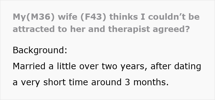 Wife Triggered By Younger Husband’s Ex, Suddenly Feels He’s Using Her, Her Biased Therapist Agrees