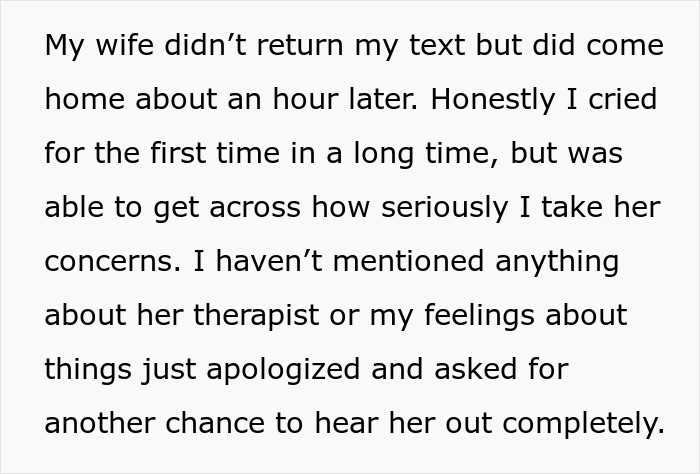 Wife Triggered By Younger Husband’s Ex, Suddenly Feels He’s Using Her, Her Biased Therapist Agrees