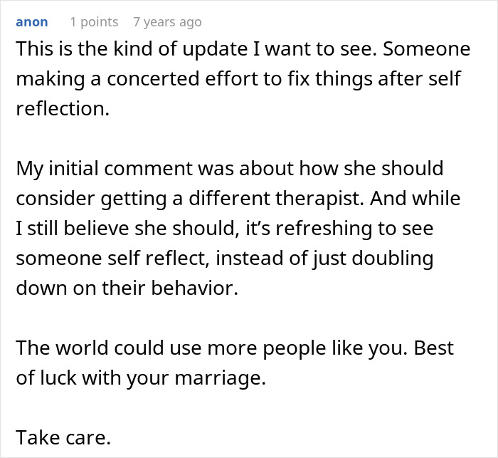 Wife Triggered By Younger Husband’s Ex, Suddenly Feels He’s Using Her, Her Biased Therapist Agrees