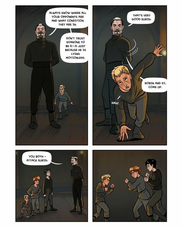 Captivating Female-Led Fantasy Webcomic Serpent By Yael Nathan