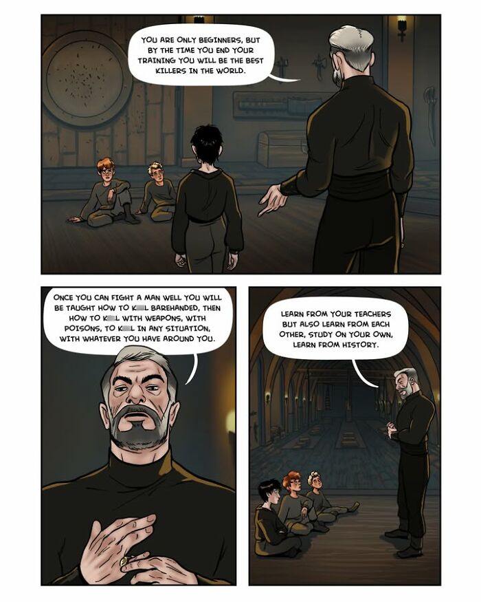 Captivating Female-Led Fantasy Webcomic Serpent By Yael Nathan