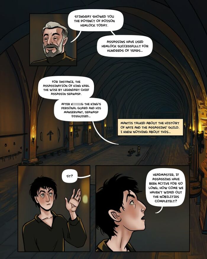 Captivating Female-Led Fantasy Webcomic Serpent By Yael Nathan