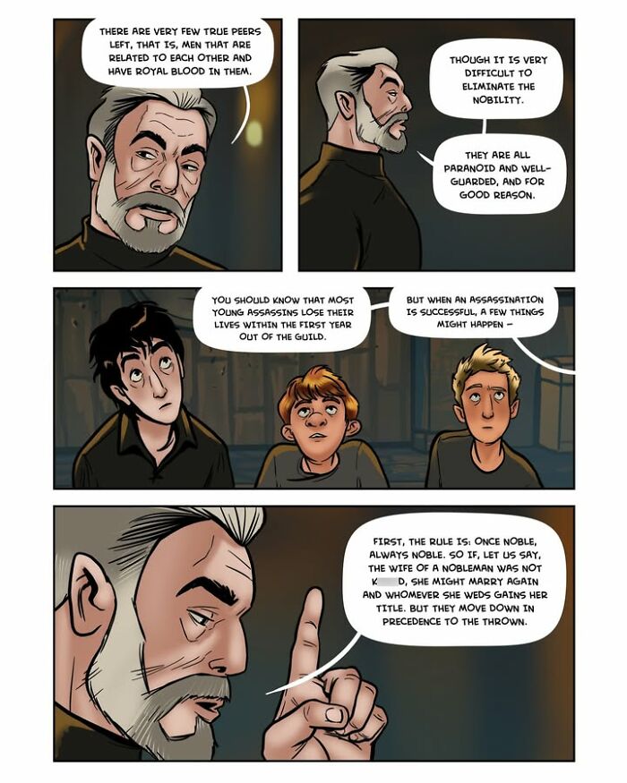 Captivating Female-Led Fantasy Webcomic Serpent By Yael Nathan
