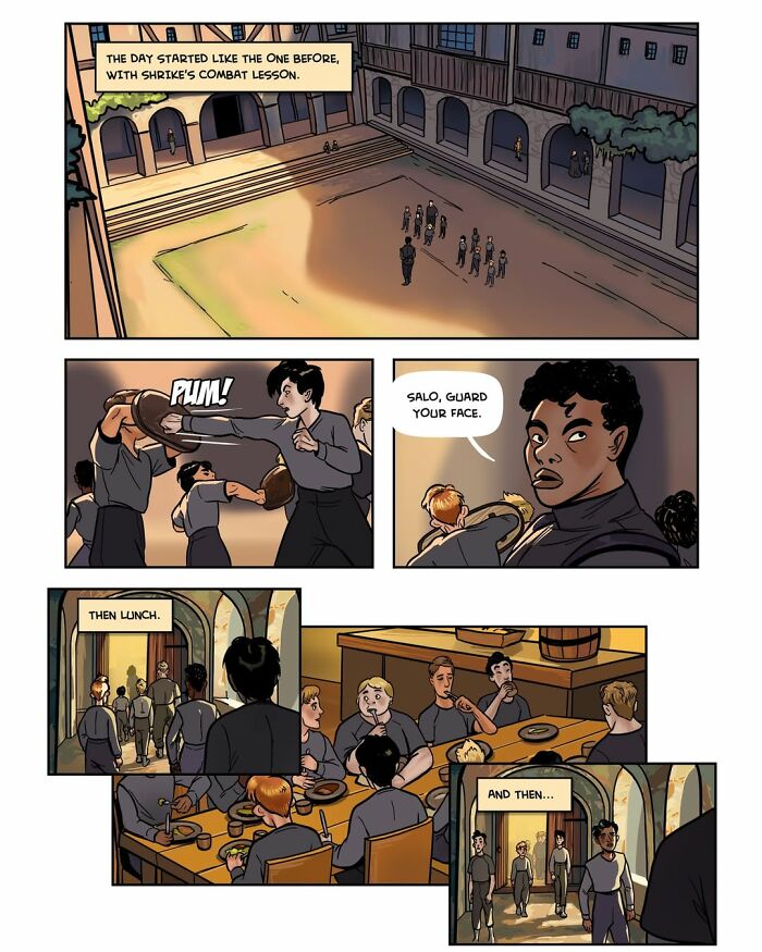 Captivating Female-Led Fantasy Webcomic Serpent By Yael Nathan