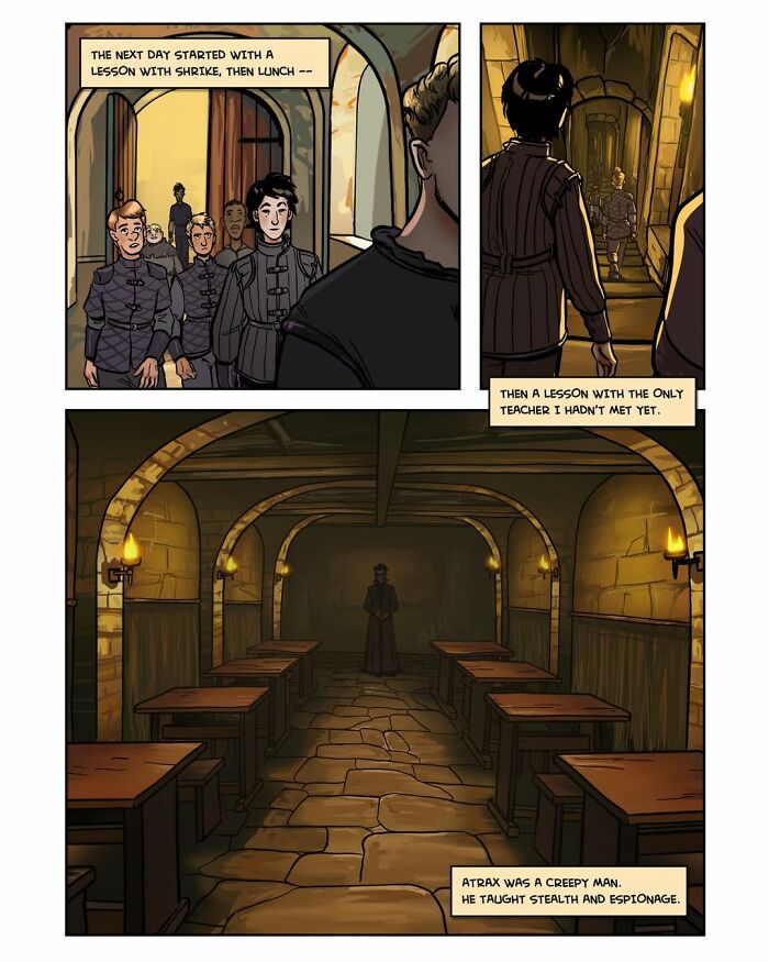 Captivating Female-Led Fantasy Webcomic Serpent By Yael Nathan