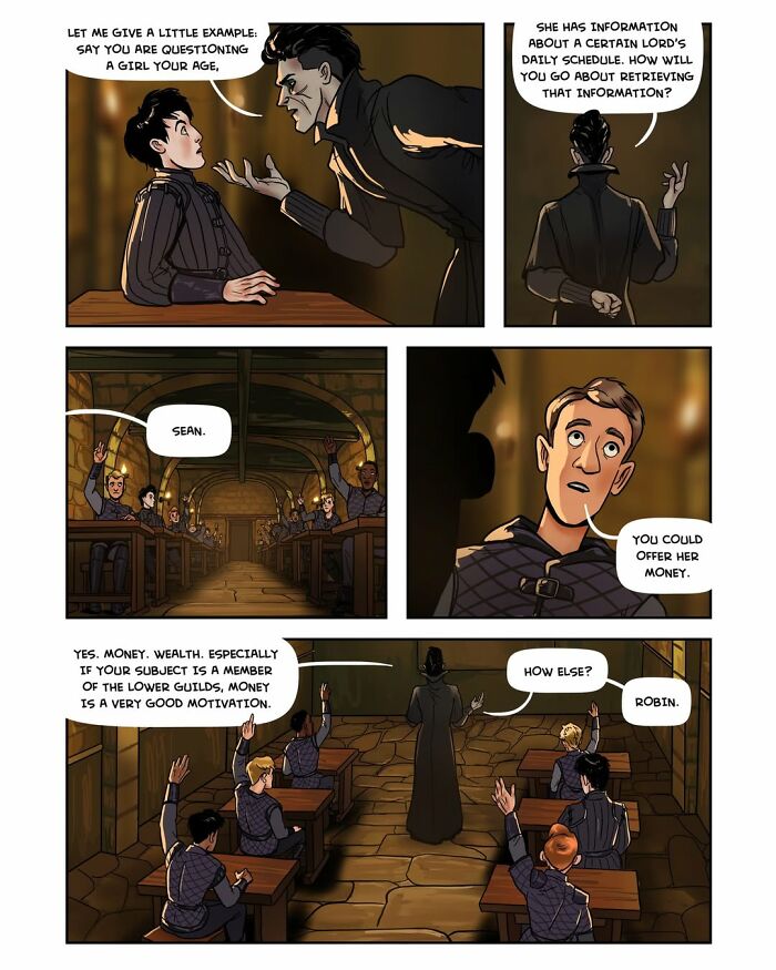 Captivating Female-Led Fantasy Webcomic Serpent By Yael Nathan