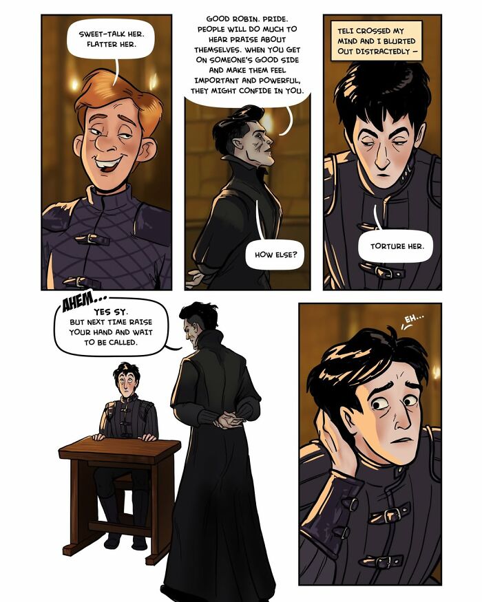 Captivating Female-Led Fantasy Webcomic Serpent By Yael Nathan
