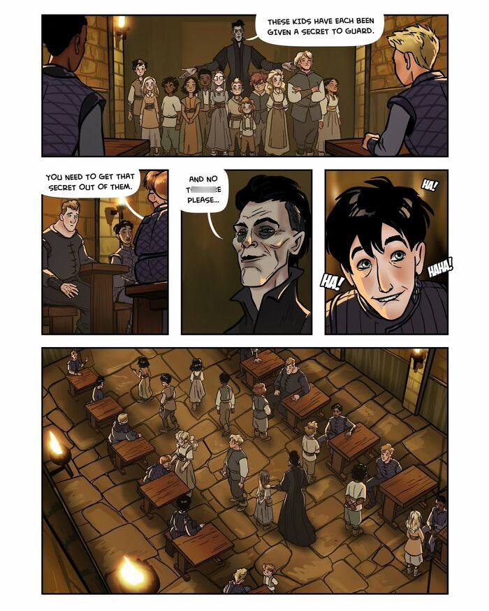 Captivating Female-Led Fantasy Webcomic Serpent By Yael Nathan