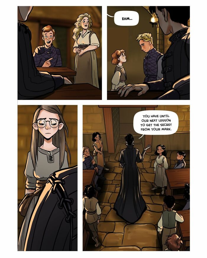 Captivating Female-Led Fantasy Webcomic Serpent By Yael Nathan