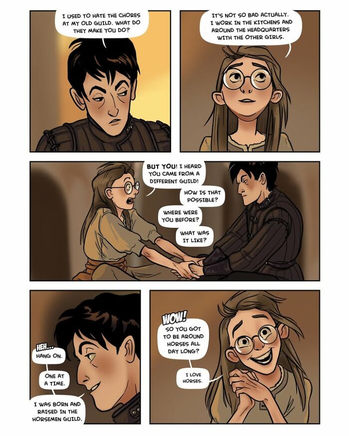 Captivating Female-Led Fantasy Webcomic Serpent By Yael Nathan