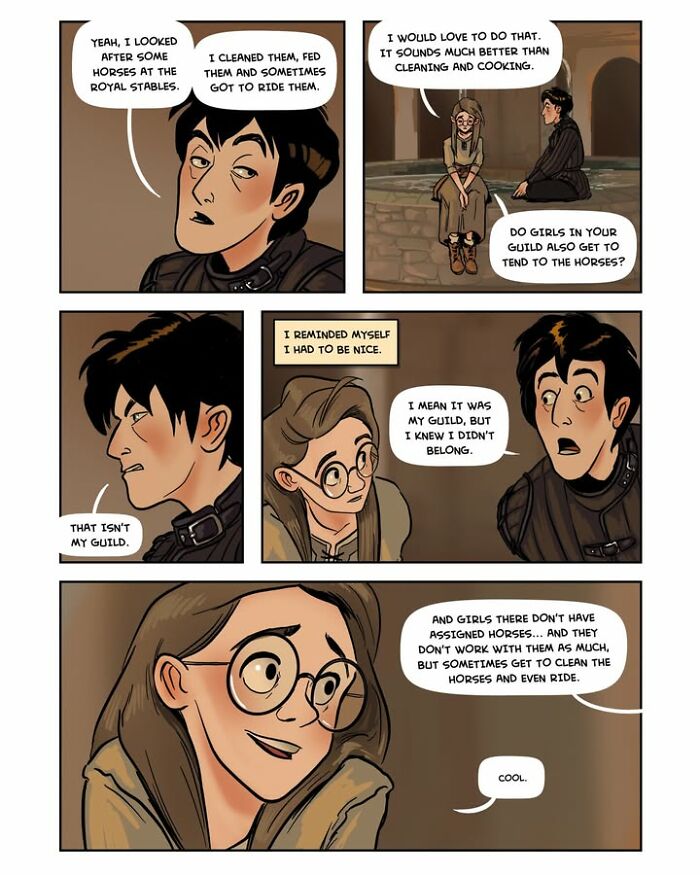 Captivating Female-Led Fantasy Webcomic Serpent By Yael Nathan