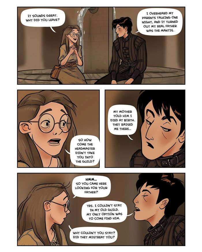 Captivating Female-Led Fantasy Webcomic Serpent By Yael Nathan
