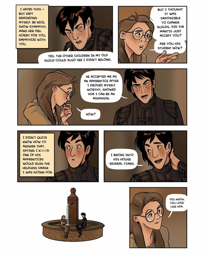 Captivating Female-Led Fantasy Webcomic Serpent By Yael Nathan