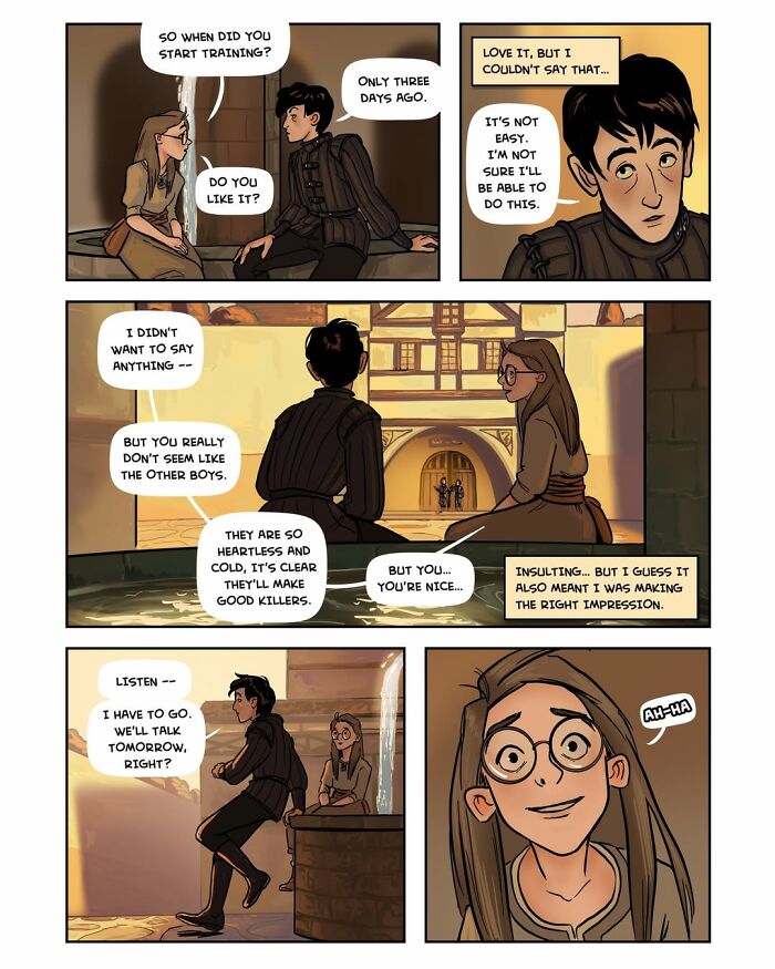 Captivating Female-Led Fantasy Webcomic Serpent By Yael Nathan