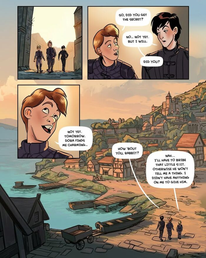 Captivating Female-Led Fantasy Webcomic Serpent By Yael Nathan